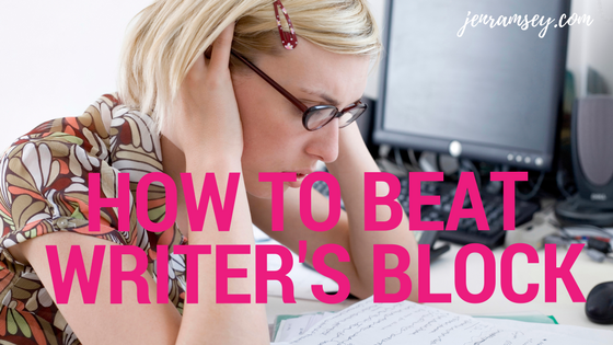 How to beat writer’s block