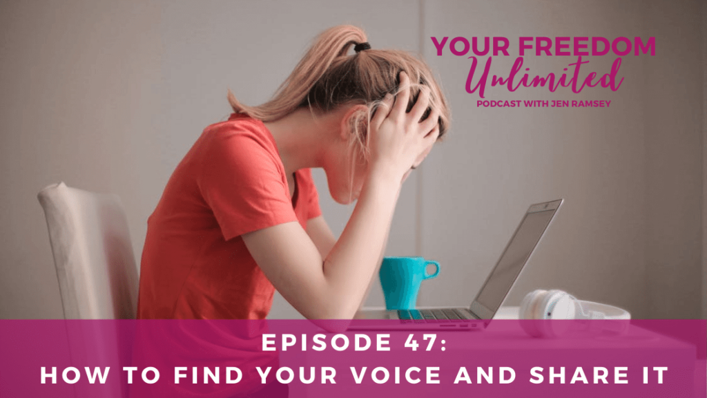 How To Find Your Voice and Share It